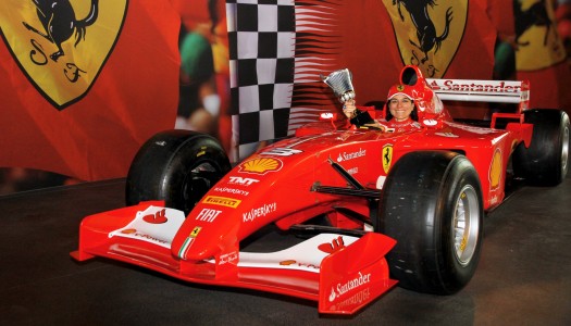 Pole position to Ferrari World Abu Dhabi!