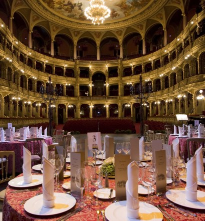 dinner on stage-Opera