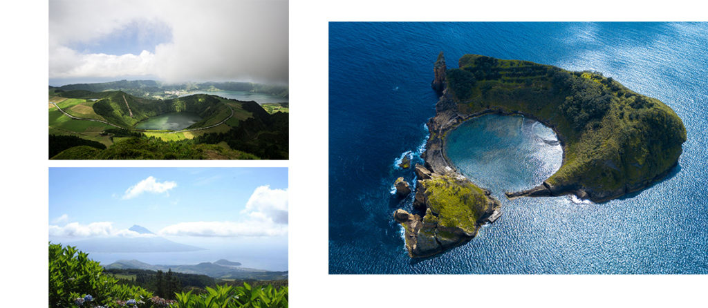 Azores islands & lakes